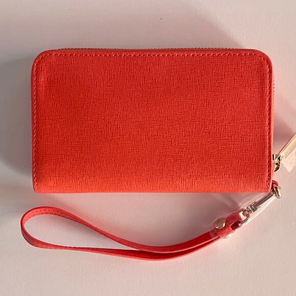 Furla Babylon zip around leather wallet/wristlet. Brand new with tags in box - Picture 4 of 5